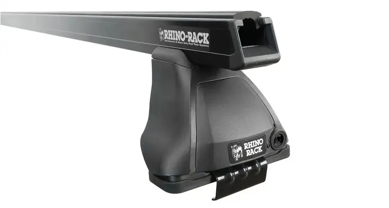 Rhino-Rack Heavy-Duty 2500 Roof Rack – Twin Black Crossbars (Ja0189) 1