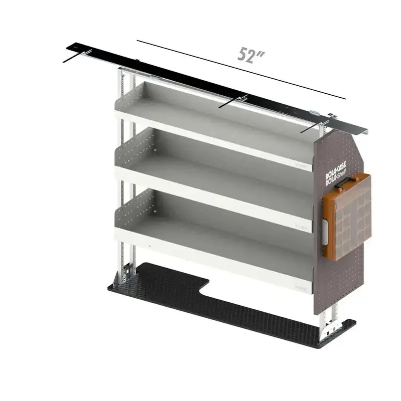 Rolacase Rsllram-Ftl148 Van Shelving System – Best-Selling Modular Storage For Full-Size Vans 1