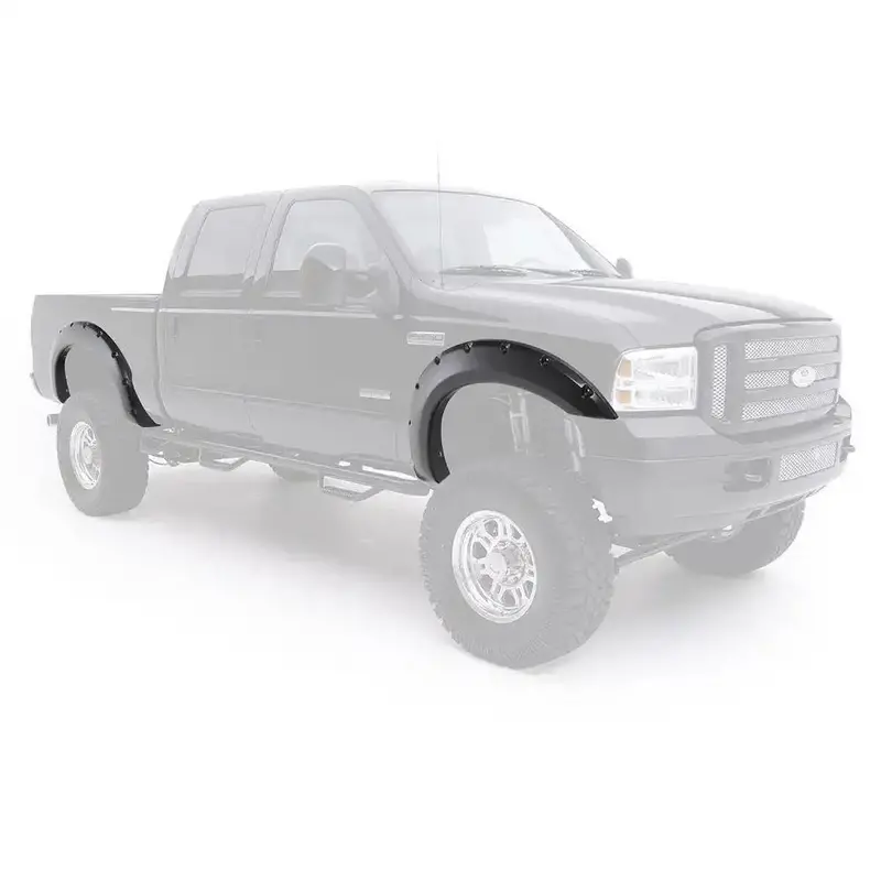 Smittybilt 17390 Vigilante Fender Flares – Bolt-On Style For 1999–2007 Ford Super Duty 1