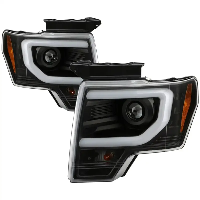 Spyder Auto 5087591 Apex Projector Headlights – Matte Black Finish 1