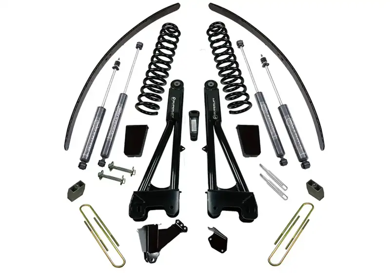 Superlift K979B 8-Inch Lift Kit For 2005–2007 Ford F-250/F-350 4Wd Diesel – Includes Radius Arms & Bilstein Shocks 1