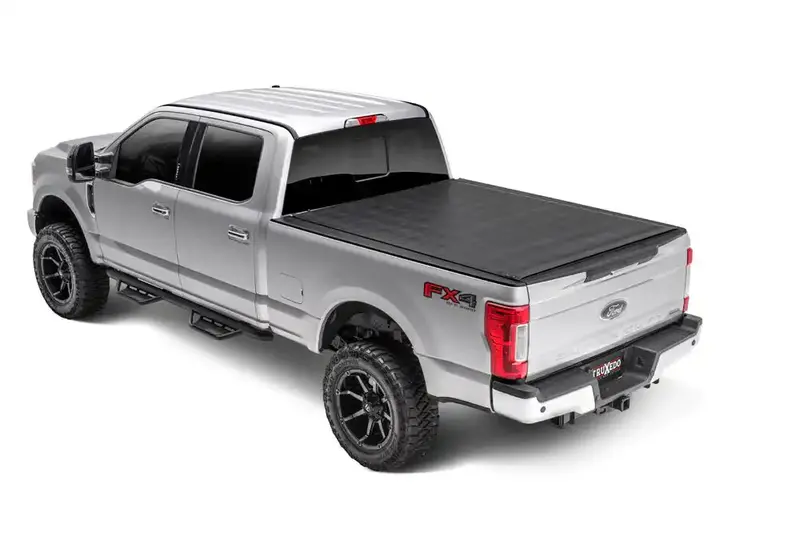 Truxedo Sentry Tonneau Cover – Black, Retractable Soft Roll-Up For 2017–2023 Ford F-250/F-350/F-450 (8' Bed) 1