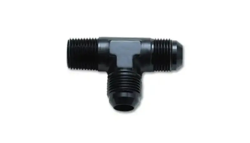 Vibrant Aluminum -4An To 1/8" Npt Flare-To-Pipe Tee Adapter 1