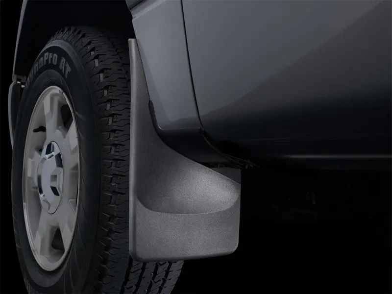 Weathertech 110128 No-Drill Digitalfit Mud Flaps – Black, Vehicle-Specific Fit 1