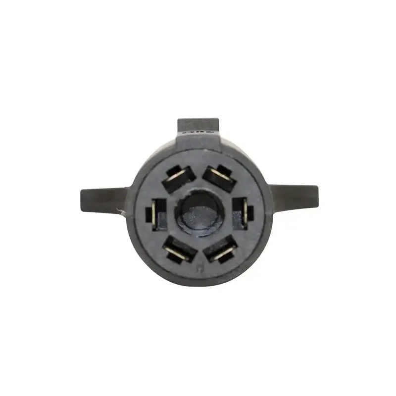 Westin 7-Pin To 6-Pin Round Trailer Wiring Adapter With Brake Control Pin (Model 65-75704) 1