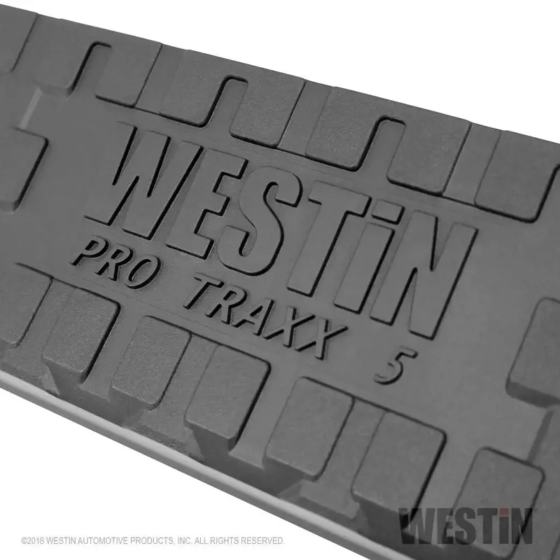 Westin Pro Traxx 5 Oval Nerf Bars — Polished Stainless Steel With Mount Kit (Model 21-54120) 1